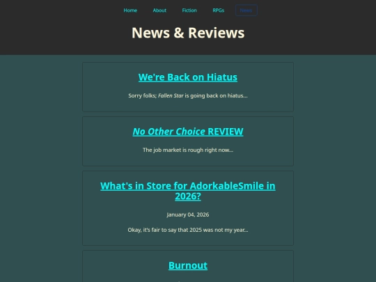 News/Index screenshot