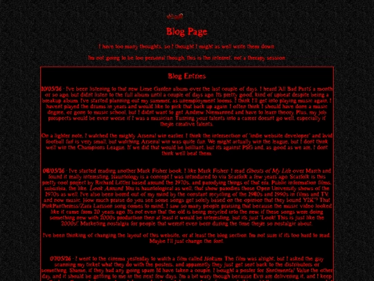blog screenshot