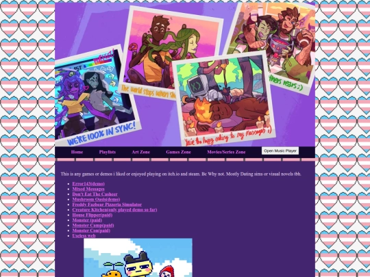 Games screenshot