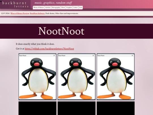 nootnoot screenshot