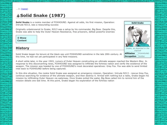 mgdb/solidsnake1 screenshot