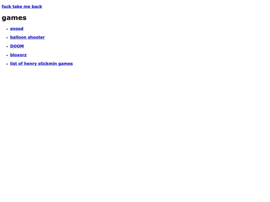 games screenshot