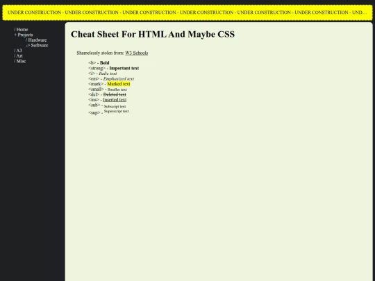 HTML/Misc/html_tags screenshot