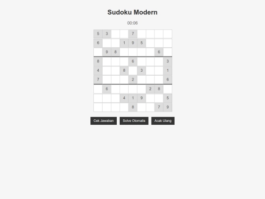 sudoku screenshot