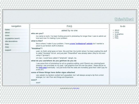 words/FAQ screenshot