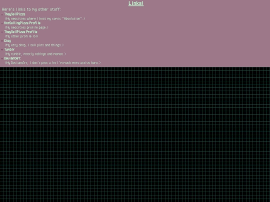 links screenshot