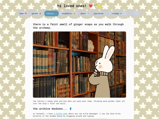 library screenshot