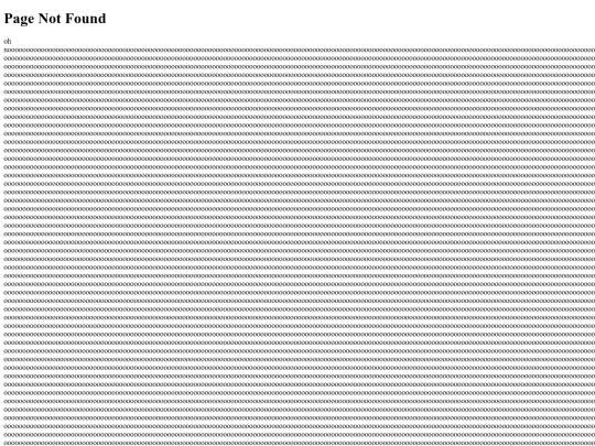 not_found screenshot