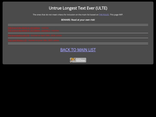 untrue screenshot