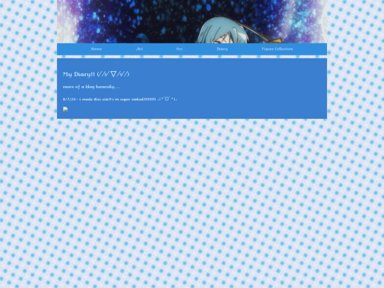 diary screenshot