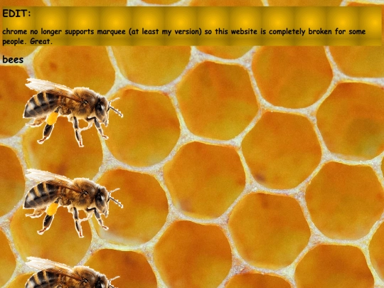 bees screenshot