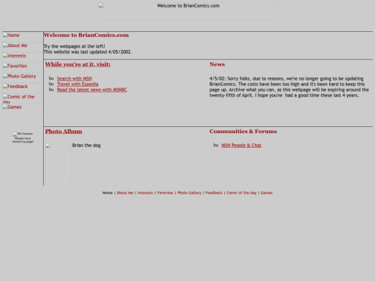 briancomics2002 screenshot