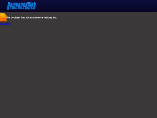 reweavedweb/error screenshot