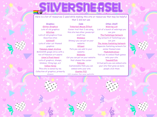 resources screenshot