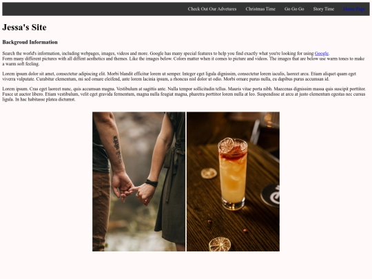 5 Page Website/MyFirstWebsite screenshot