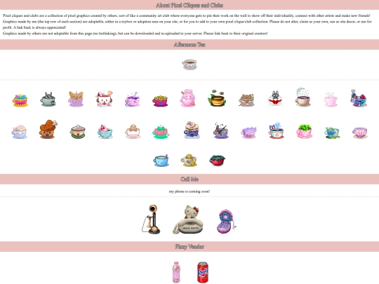 cliques screenshot