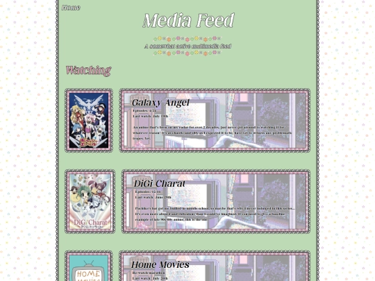 mediafeed screenshot