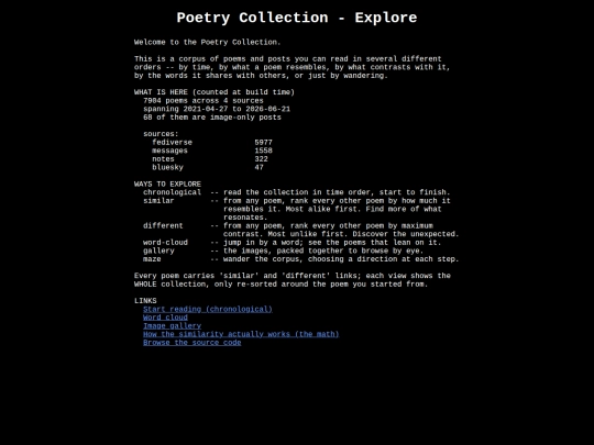 similar-different/explore screenshot