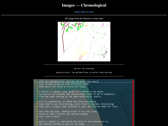 similar-different/gallery/chronological screenshot