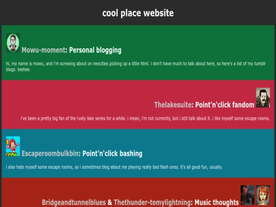 index screenshot