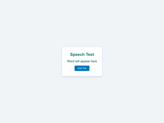 english_speech_test screenshot