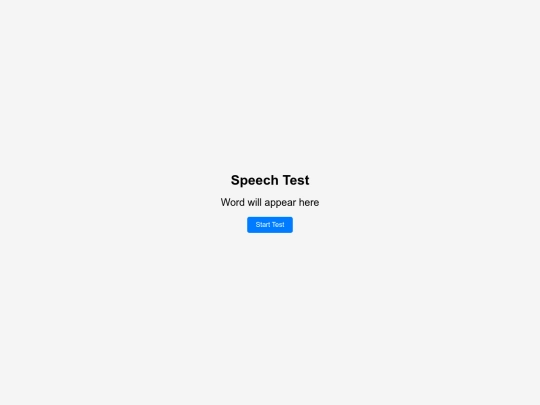 tamil speak test screenshot