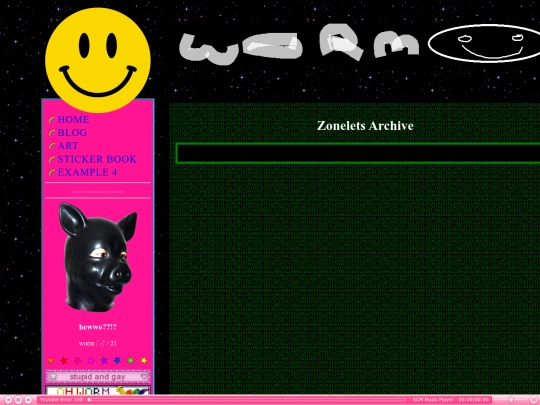 blog/archive screenshot