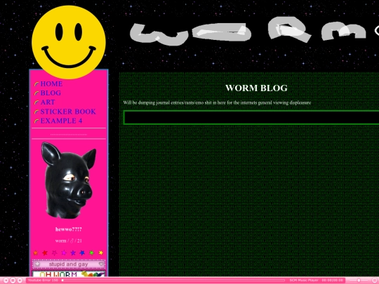 blog screenshot