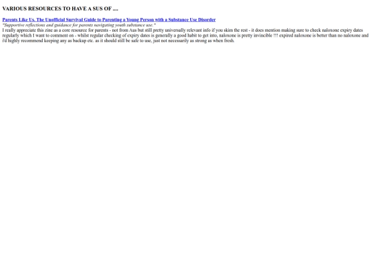 resourcepage/resources screenshot