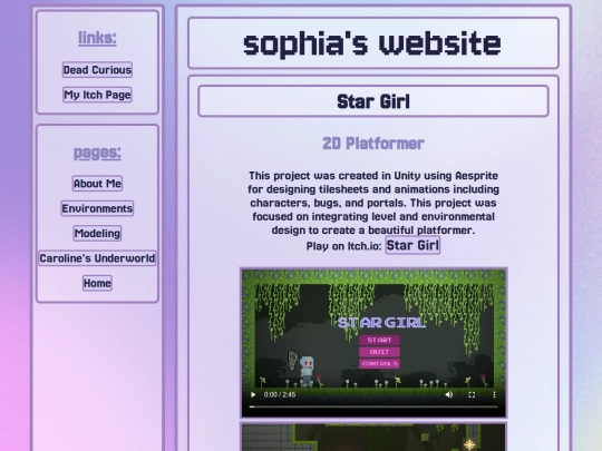 StarGirl screenshot