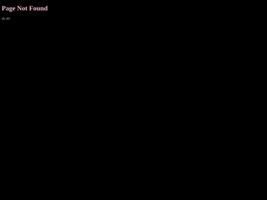 not_found screenshot