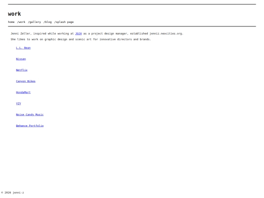 work screenshot