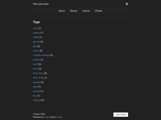 tags screenshot