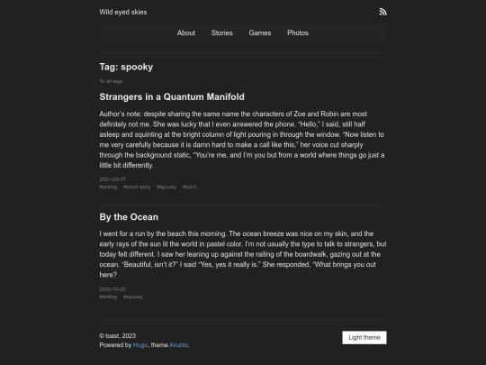 tags/spooky/page/1 screenshot