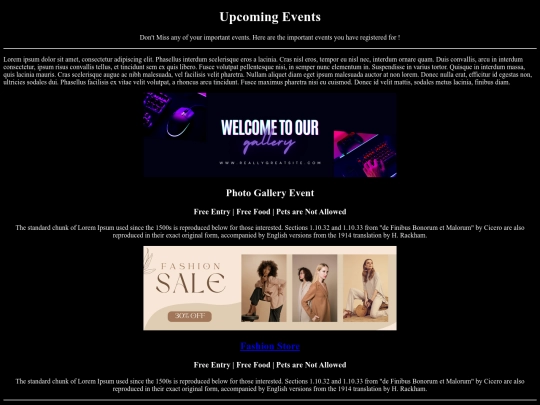 EventManagement/event screenshot