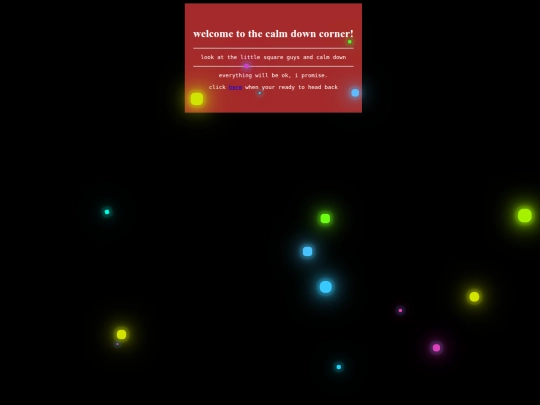 calmdowncorner screenshot