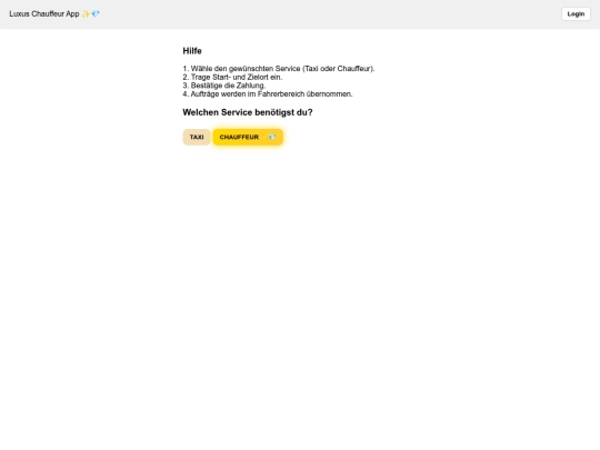 Service screenshot