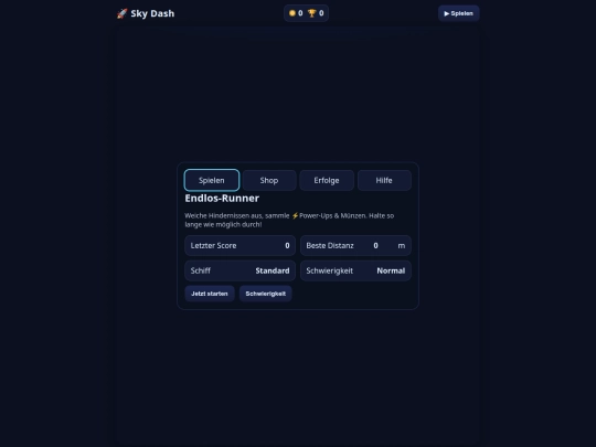 Sky-base screenshot