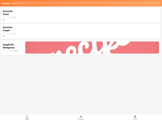 Tastyfy screenshot