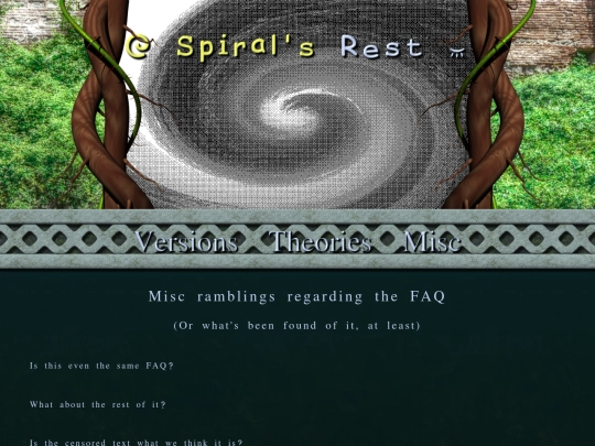 theories/faq screenshot