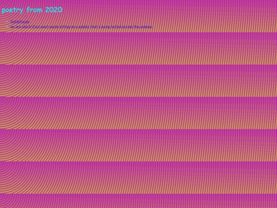 poetry2020 screenshot