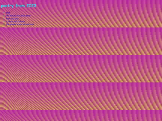 poetry2023 screenshot