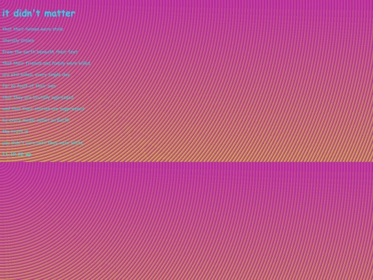 poetry_2022/itdidntmatter screenshot