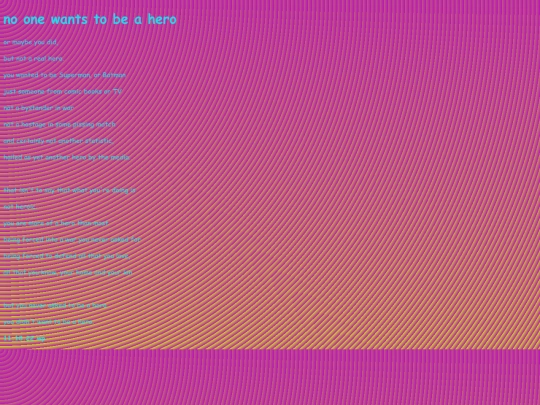 poetry_2022/noonewantstobeahero screenshot