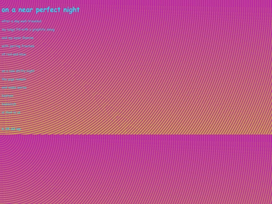 poetry_2022/onanearperfectnight screenshot