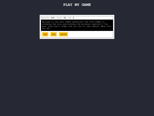 pages/eVIL fUNKY/home screenshot