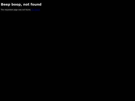 not_found screenshot