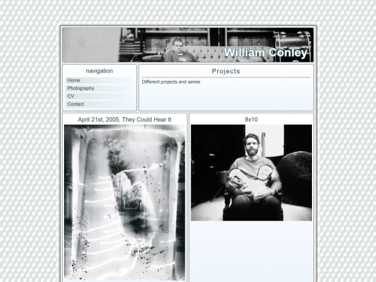 Page/Photography/Projects screenshot