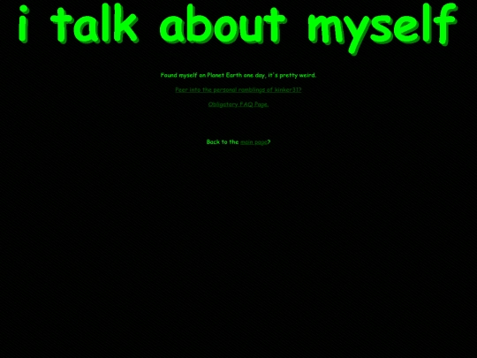 aboutme screenshot