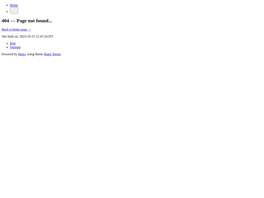 404 screenshot
